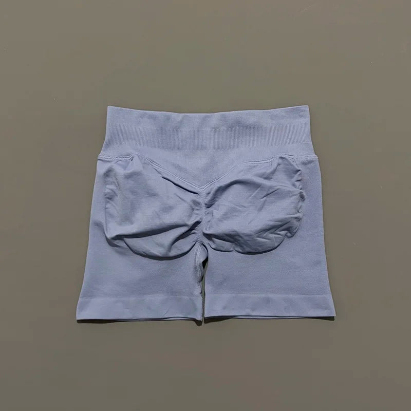 HISTELLO Impact Shorts 4.5‘’ Seamless Women Gym Sports Wear Butt Lift Fitness Short Pants Yoga Biker Running Workout Leggings