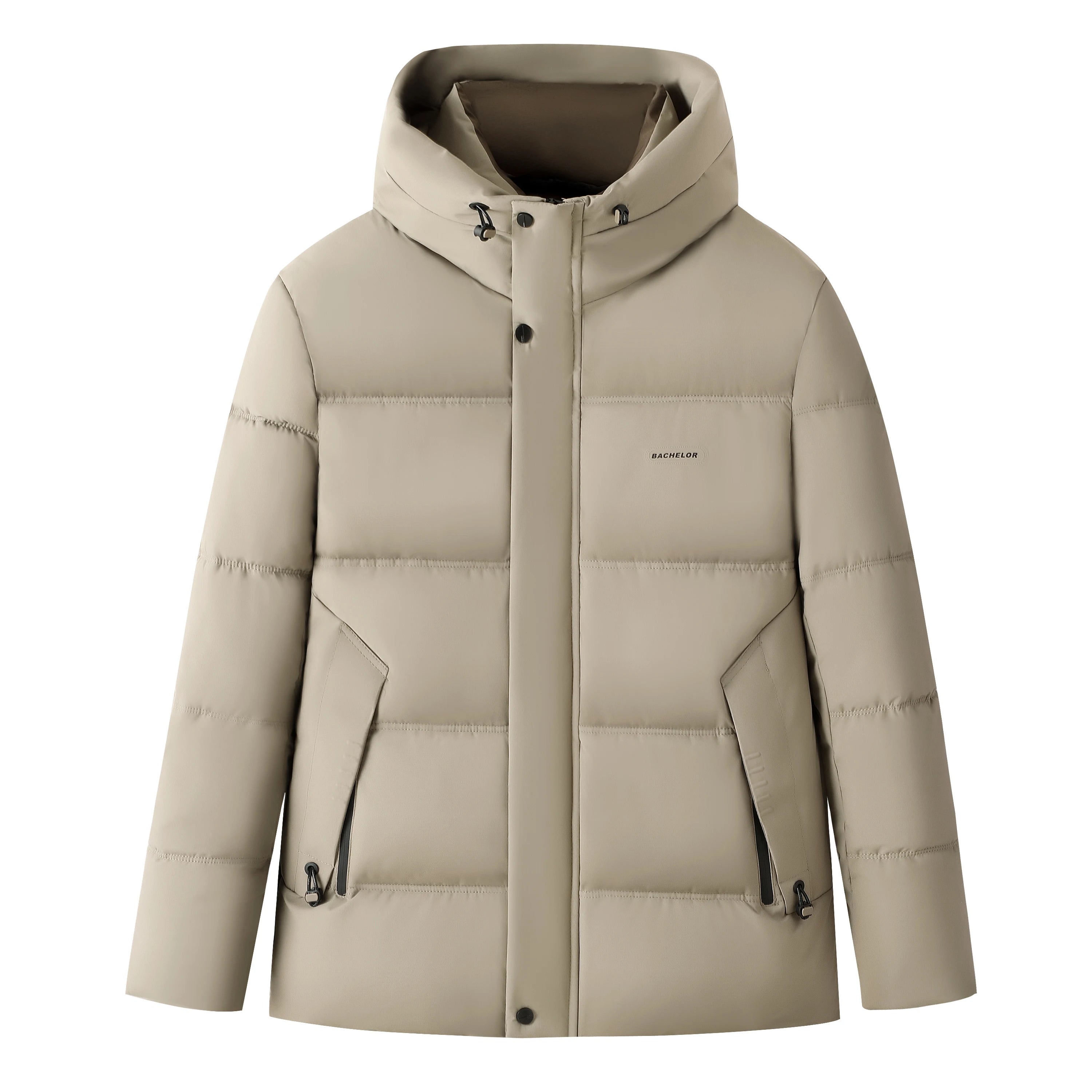 Autumn Winter Men Outdoor Hooded Windbreak Jacket Coats Men Warm Outwear Casual Fashion Solid Parkas Jacket Male Tops