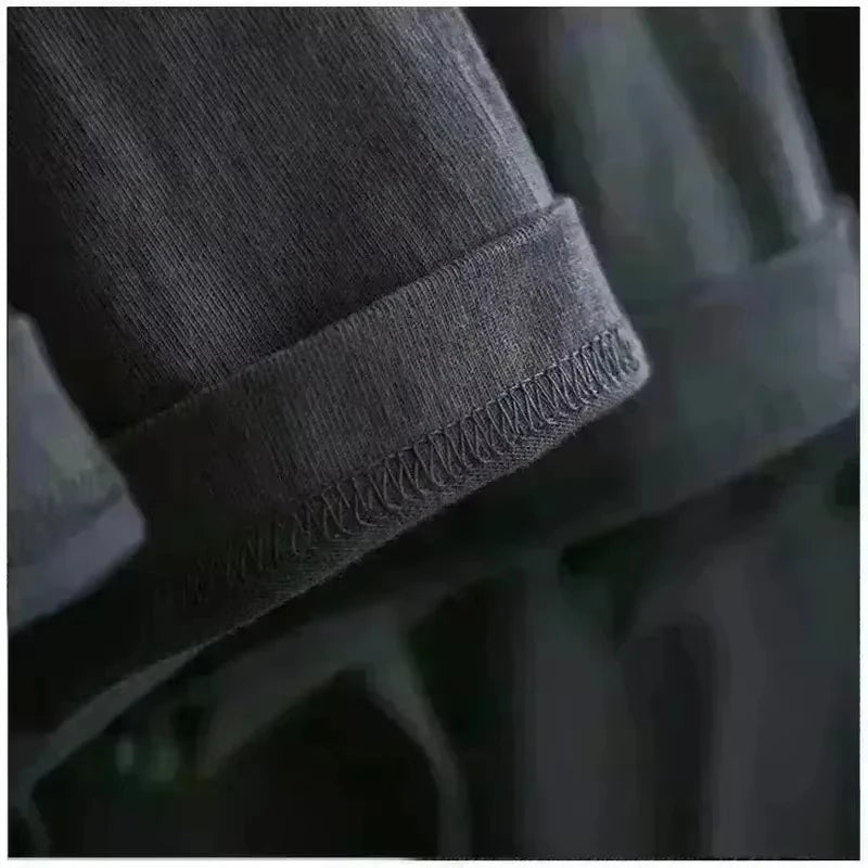 Heavyweight Oversized Gym T-Shirt _ Oversize Tee GYM Daily Fitness Can Wear Cotton T-shirt To Absorb Sweat and Breathe ATFH