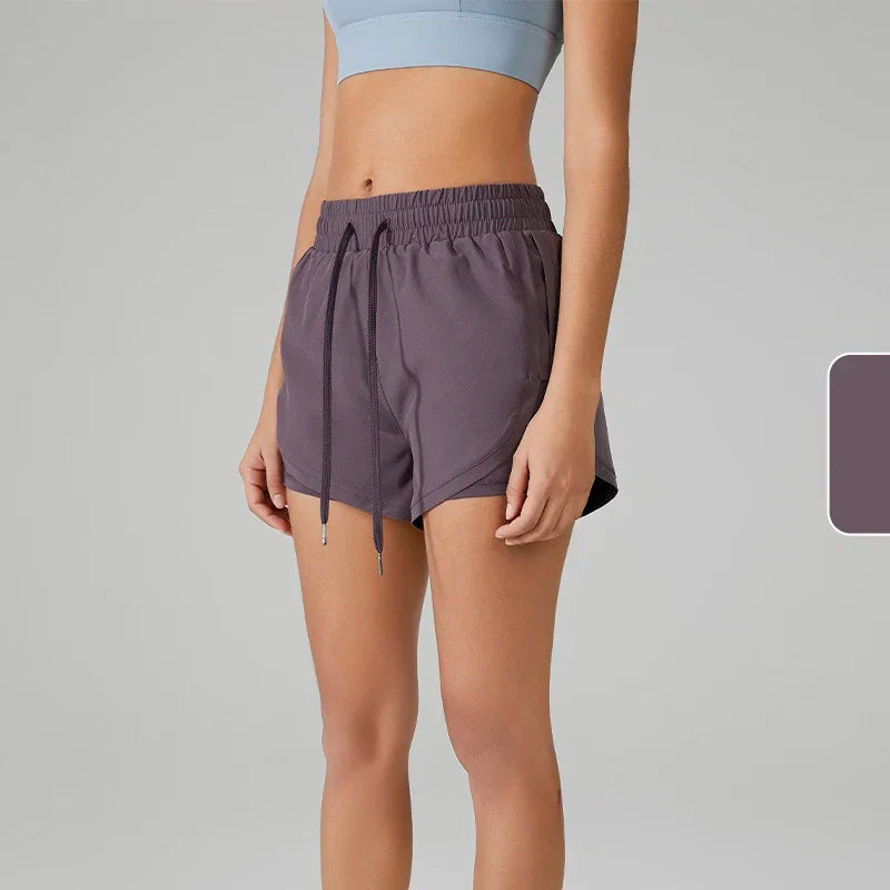 Yoga Shorts Women Fitness Top Spandex Neon Elastic Running Workout Short Leggings For Ladies Gym Sport Shorts Fitness Sportwear Tahsi Fashion House