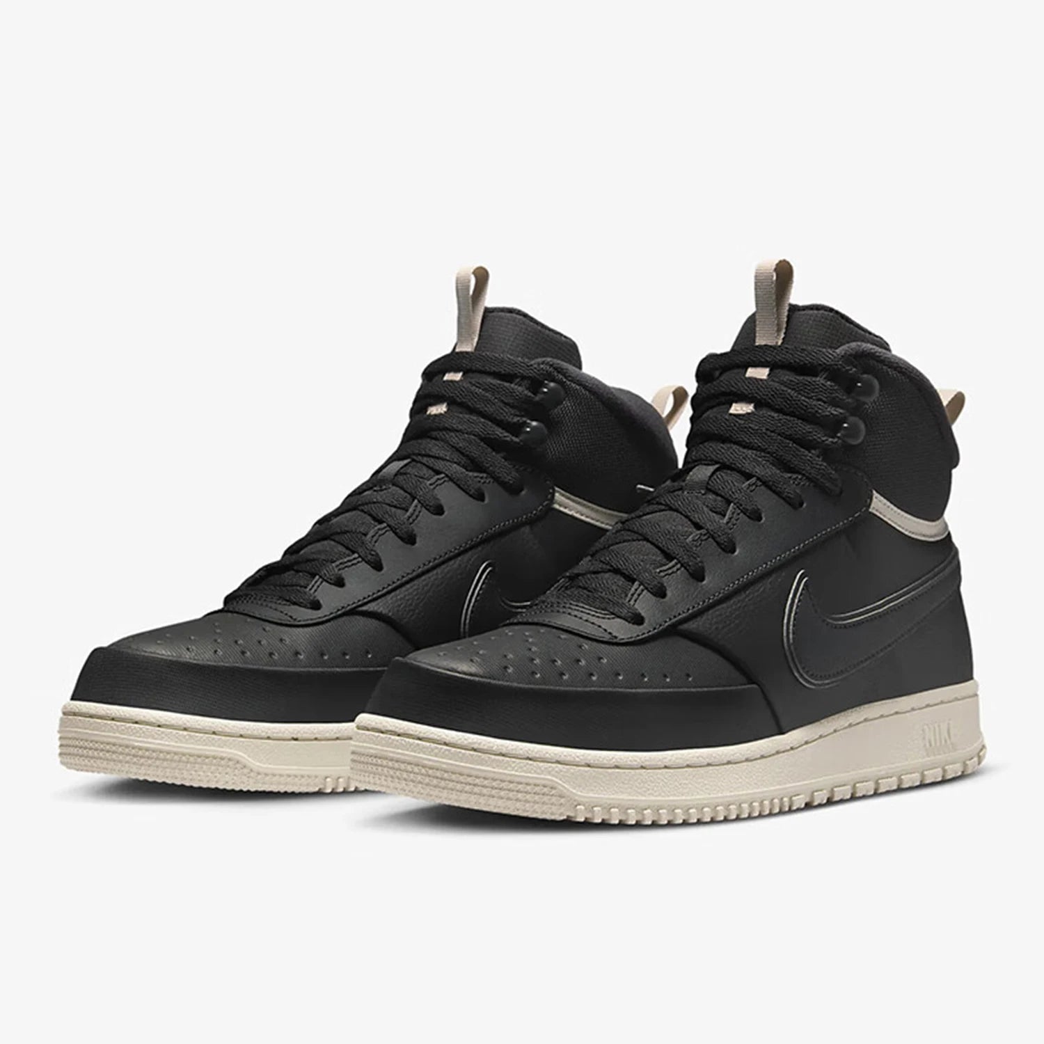 Nike Official Genuine COURT VISION Men's Warm Mid-Top Classic Sneakers DR7882-003 ATFH
