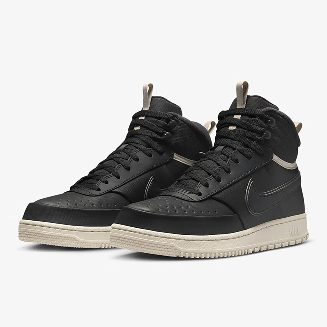 Nike Official Genuine COURT VISION Men's Warm Mid-Top Classic Sneakers DR7882-003 ATFH