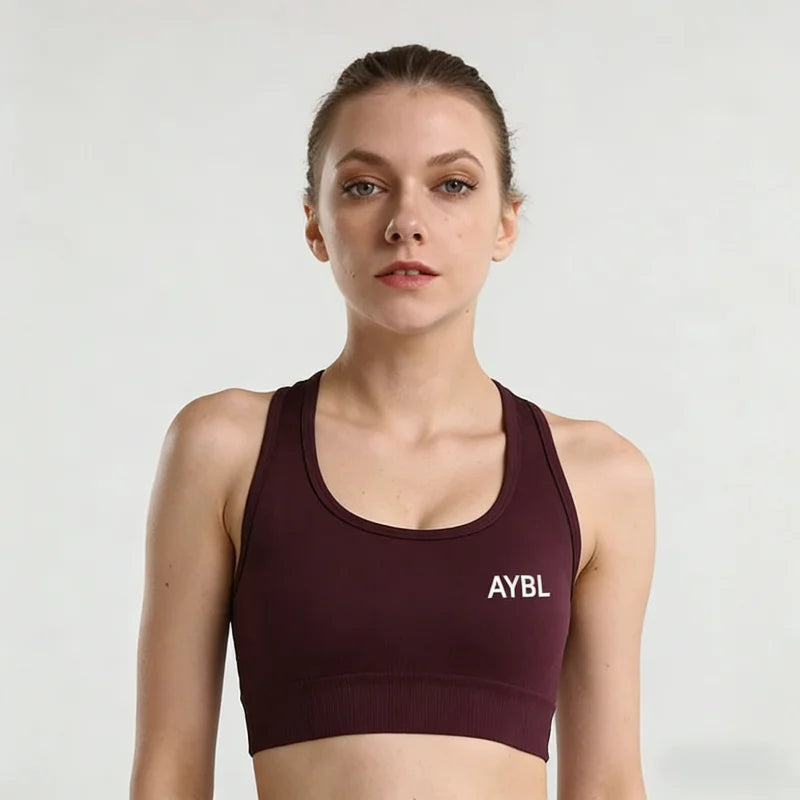 AYBL New Release Women‘s Low Ribbed Band Scrunch Seamless Yoga Pants Gym Leggings Fitness Sweat Wicking Stretch Workout Tights - ATFH
