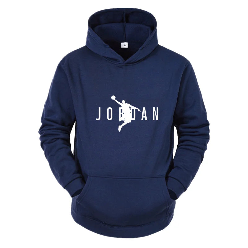 2025 Autumn/Winter Men's Casual Sports Fashion Hoodie Suitable for Outdoor Activities Leisure Streets Slow Running Fitness