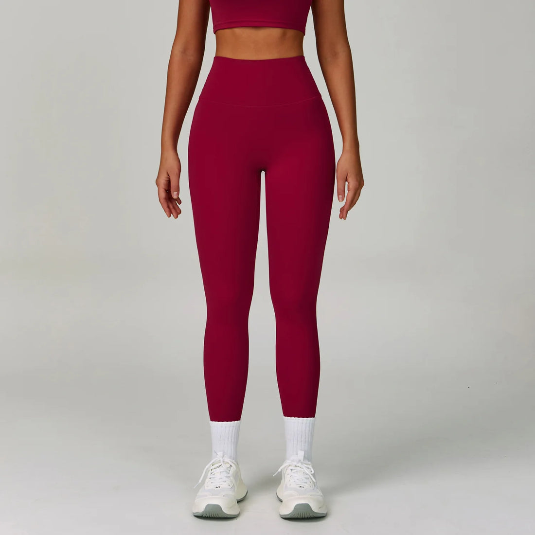 Women Yoga Pants High Waist Gym Fitness Leggings Tights Breathable Yoga Pants Running Workout Leggings Female Gym Yoga Clothing - ATFH