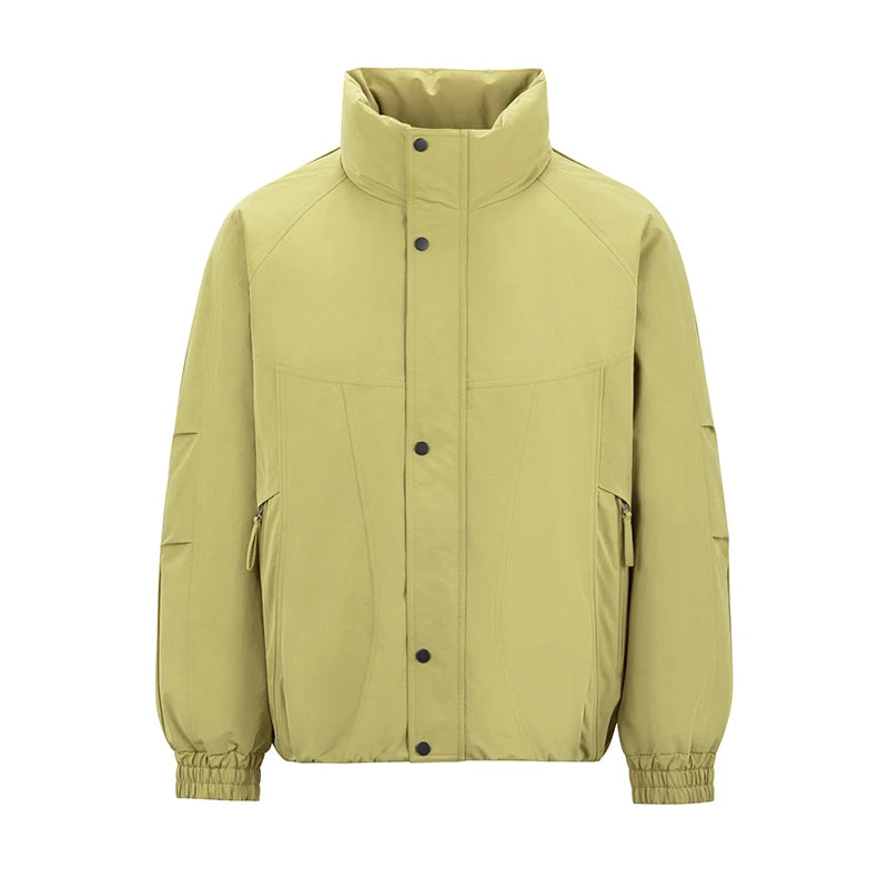 Semir Men Down Jacket 80 Percent Down Fill Raglan Sleeve Stand Collar Oversized Fit Modern Style 2026 New Winter Daily Wear