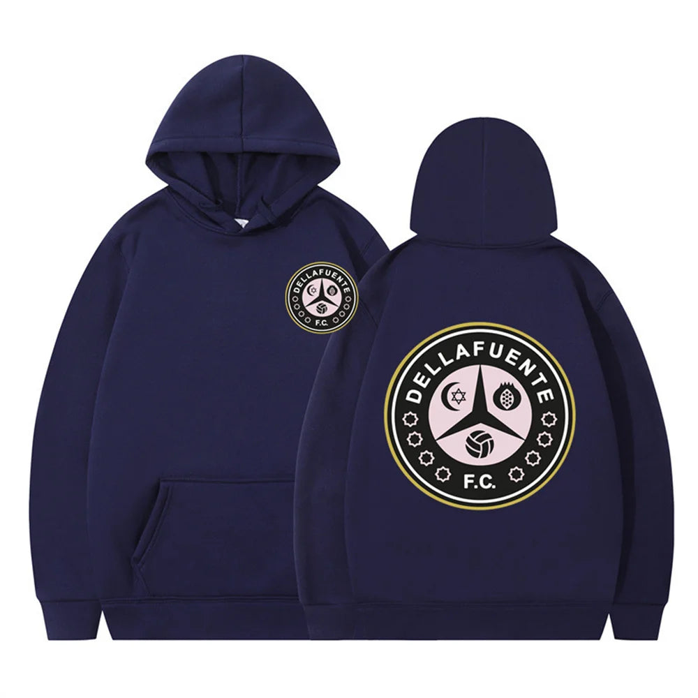 Dellafuente Hoodies WomenMen Hoodie Korean Fashion StreetwearPrinted Hip Hop Sweatshirts Grunge Korea FemaleMale Ulzzang Tops