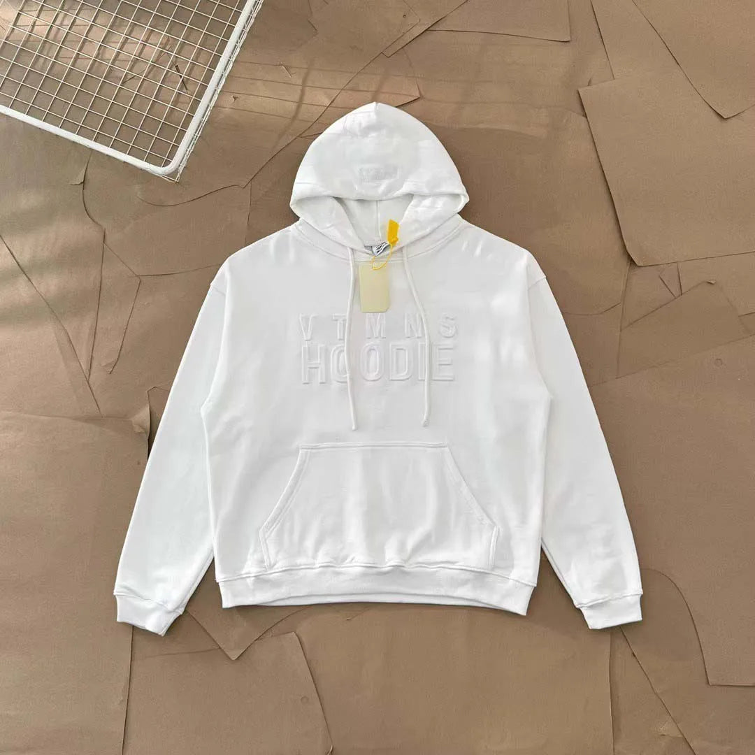 Top Grade 1:1 VT For Seasons Collection Printed Women Men Hooded Sweatshirt Hoodies OversizedMen Cotton Hoodie Pullover - ATFH