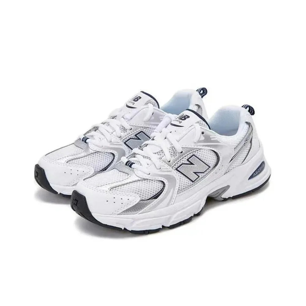 New Balance NB 530: Snug Fit, Comfortable, Cushioned, and Durable Women's Low-Top Casual Shoes in White GR530SB1