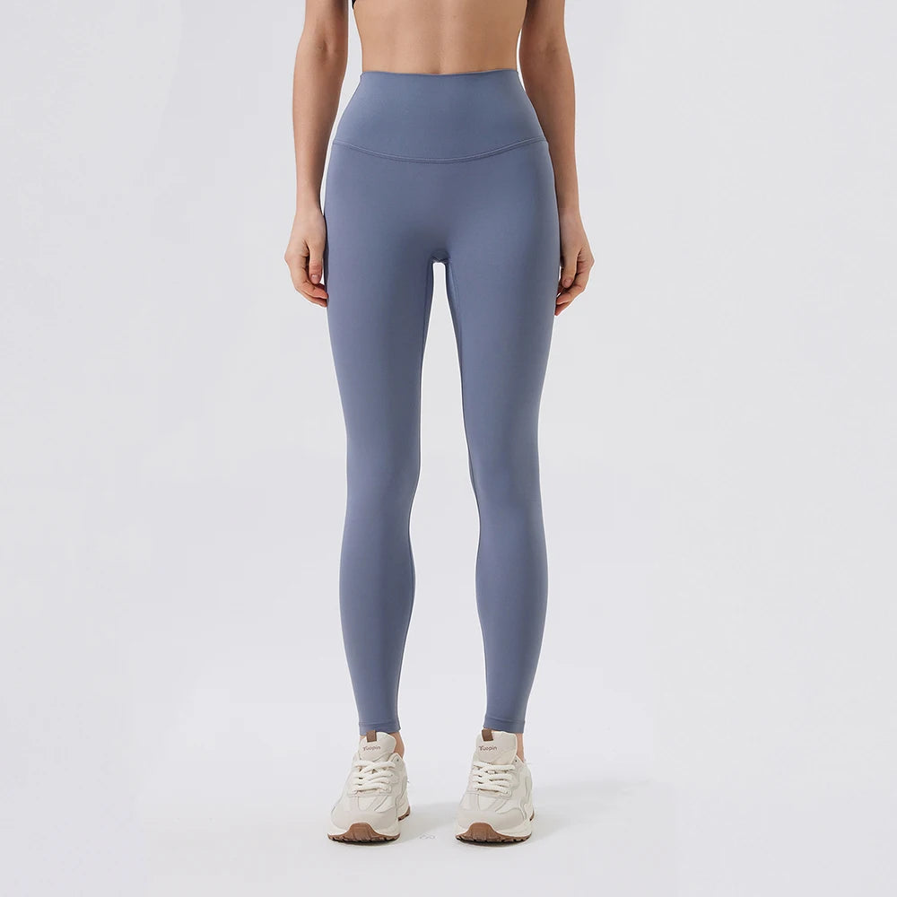 Women Back Waist Pocket High Waist Yoga Legging Women Sport Cropped Pants Butter Athletic Gym Comprehensive Training Jog - ATFH