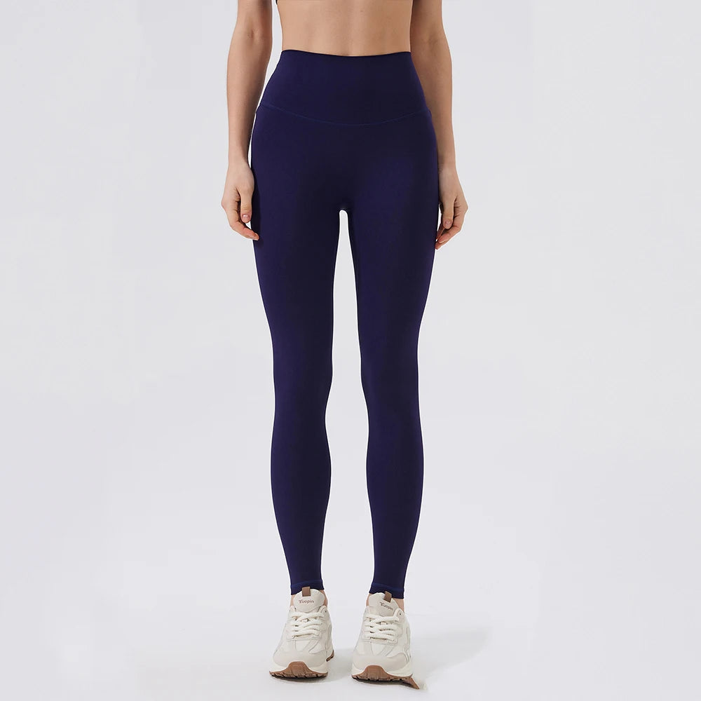 Women Back Waist Pocket High Waist Yoga Legging Women Sport Cropped Pants Butter Athletic Gym Comprehensive Training Jog - ATFH