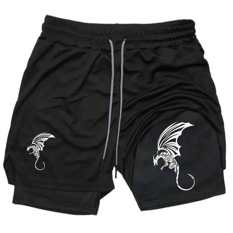 Summer Gym Casual Short Pants fashion Basketball Fitness Shorts Running Jogger Men Sweatpants Workout Athletic Multi-functional