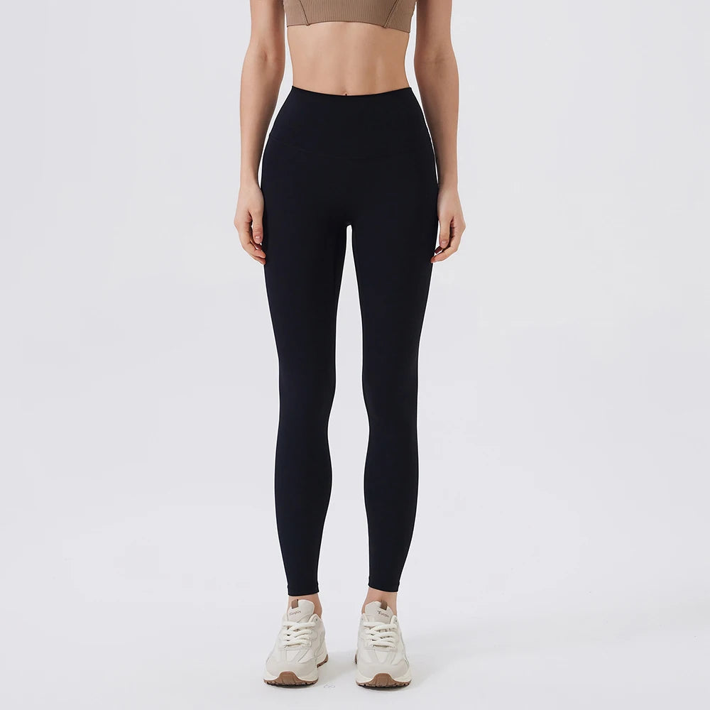 Women Back Waist Pocket High Waist Yoga Legging Women Sport Cropped Pants Butter Athletic Gym Comprehensive Training Jog - ATFH