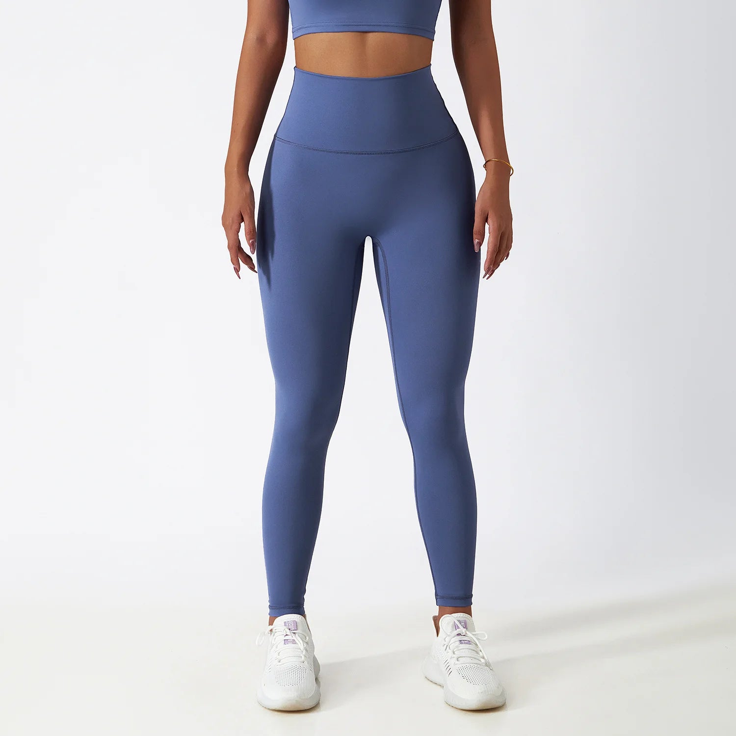 Women Yoga Pants High Waist Gym Fitness Leggings Tights Breathable Yoga Pants Running Workout Leggings Female Gym Yoga Clothing - ATFH