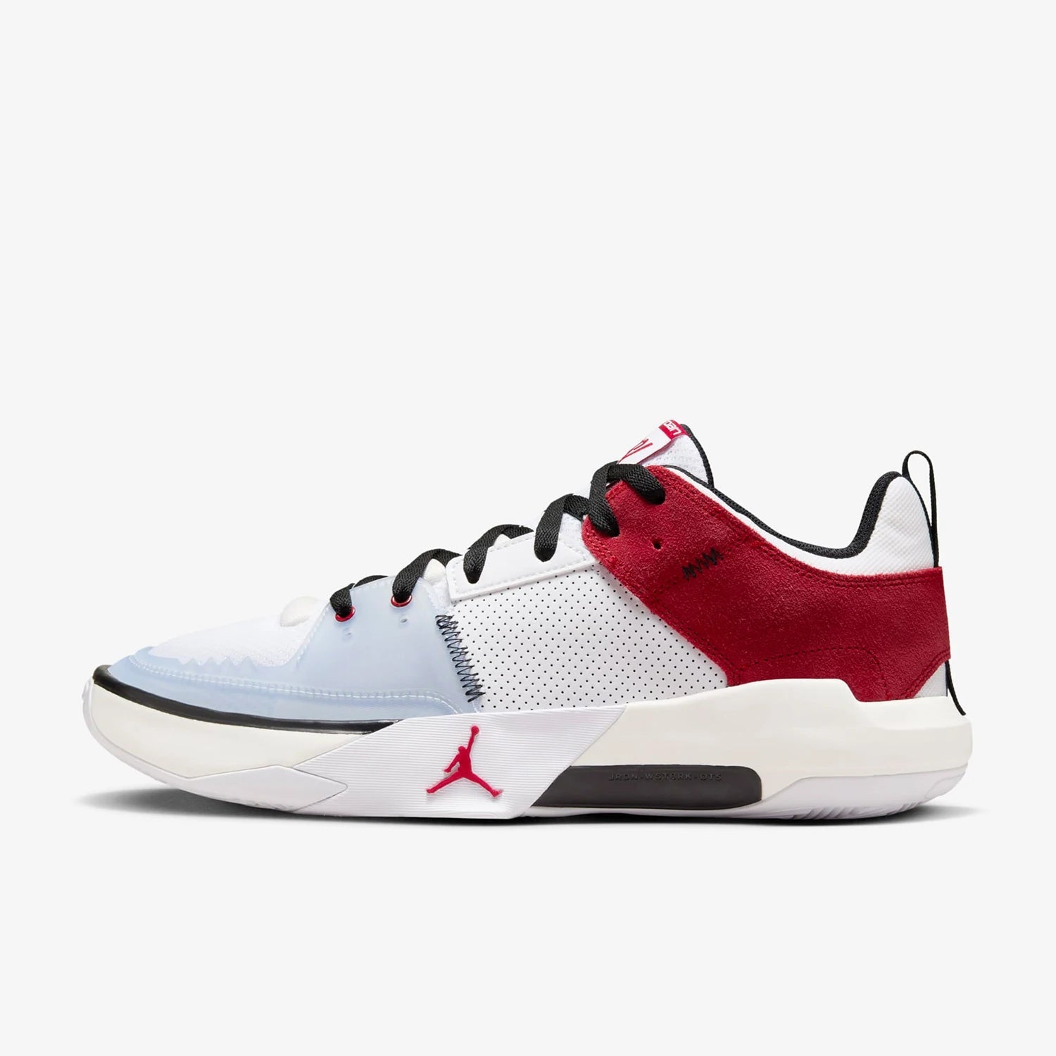 Nike official genuine JORDAN men's low cut lace up breathable fashionable basketball shoes FD2336-160 ATFH