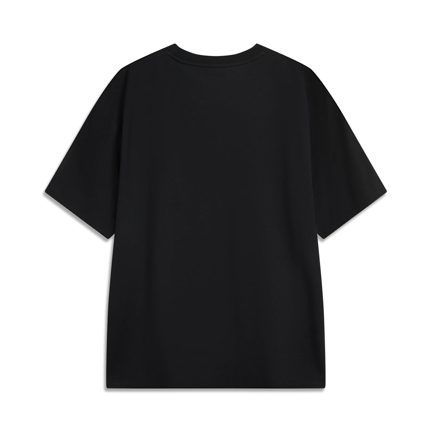 Li-Ning Men's Sports Style T-Shirt 75%Cotton 25%Polyester Regular Fit Comfortable LiNing Embroidery Logo Tee Top AHSV145 - ATFH