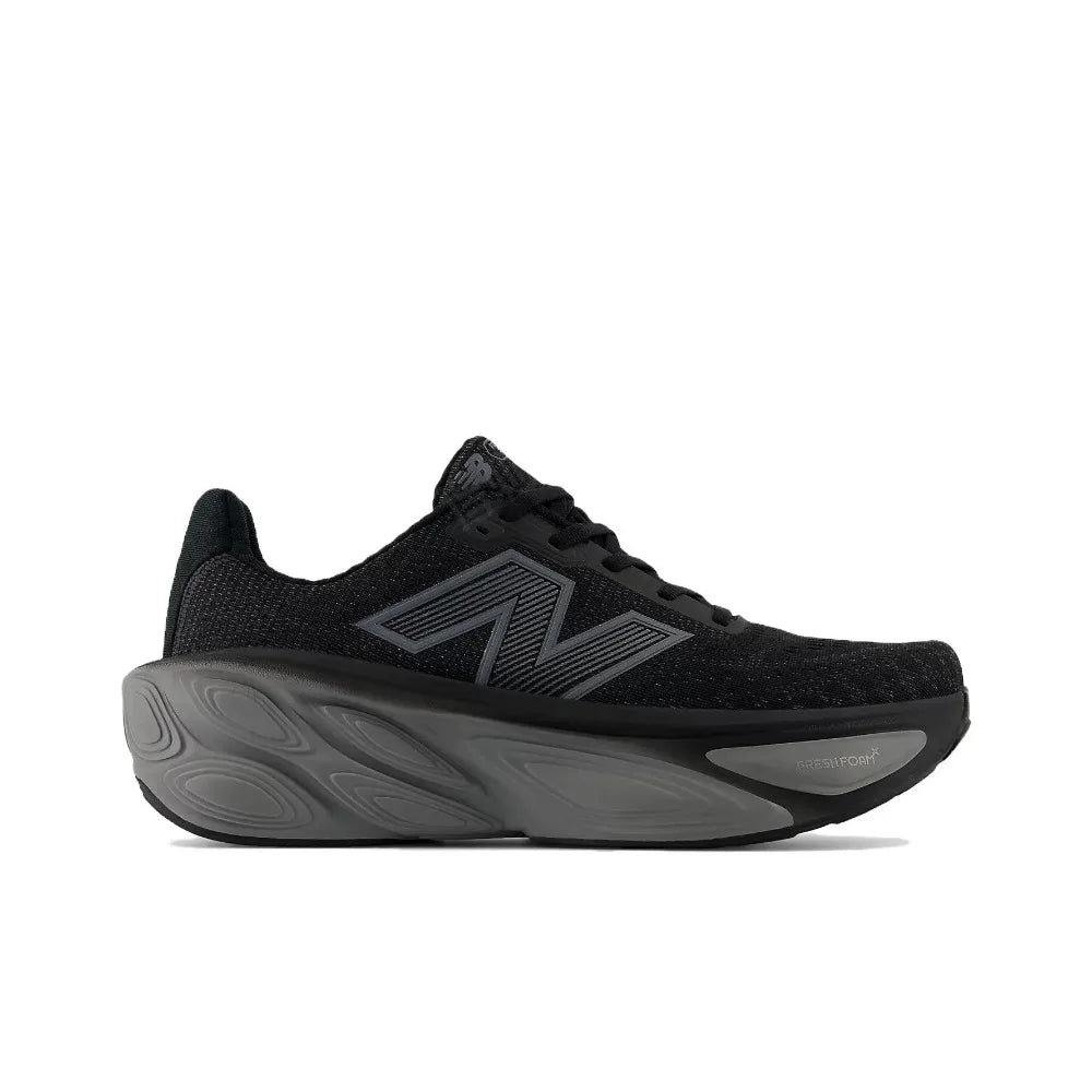 New Balance More v5: Cushioned, Supportive, Comfortable, and Versatile Men's Black Low-Top Running Shoes MMORLK5