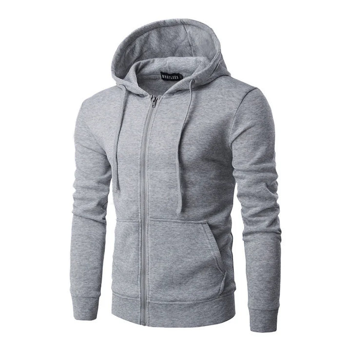 spring autumn Men Sweatshirts Long Sleeve Hoodie Zipper cardigan Male/woman Hoodies Sweatshirt Slim Fit Hoodie Male Clothing - ATFH