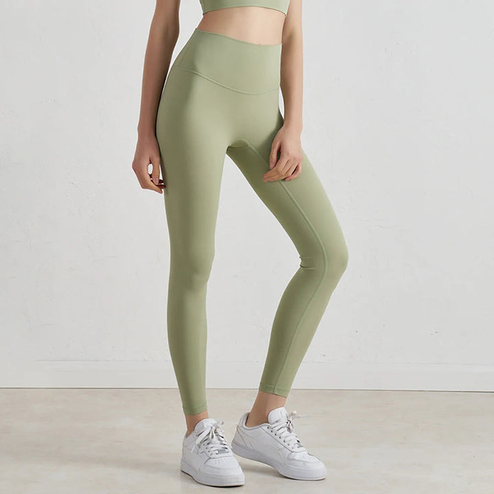 Yoga Leggings for Fitness Legging Sport Femme Back Pocket Pants Female Buttery Soft High Waist Leggins Push Up Gym Tights Women ATFH