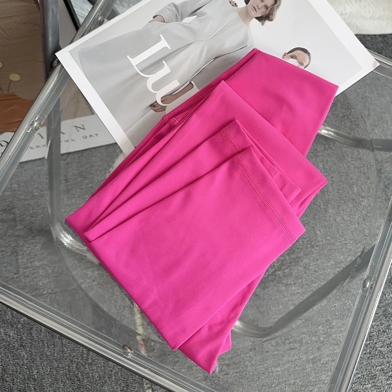 Hot Sale Yoga Leggings Women High Waisted Hip Lifting Fitness Leggings Running Cycling Pants Breathable Sports Leggings ATFH