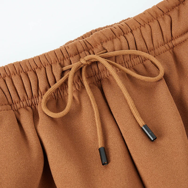 Mens Casual Pants Autumn Winter Fleece Sweatpants Men Running Jogger Sports Gym Trousers Fashion Solid Color Workout Long Pants
