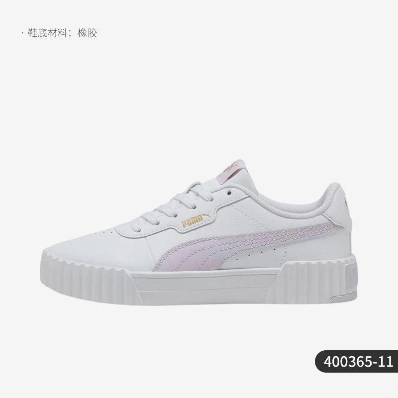Puma genuine Carina 3.0 women's fashionable, non slip, comfortable and casual board shoes 400365-11