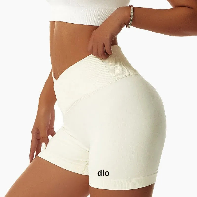 2026 New Women High Waist Seamless Yoga Shorts Butt Lift Compression Workout Shorts Stretch Gym Running Biker Shorts for Fitness Tahsi Fashion House