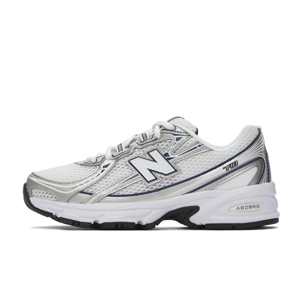 New Balance NB740 V2 Y2K Unisex Low-Top Running Shoes – White, Retro Comfort, Non-Slip, Durable & Breathable U740WN2