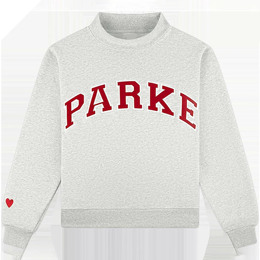 Rowan AAPK-Y046-2 Women O-Neck Long Sleeve Female Pullover Love Letter Embroidery Sweatshirts Vintage Casual Sport Lady Top 2026 - ATFH