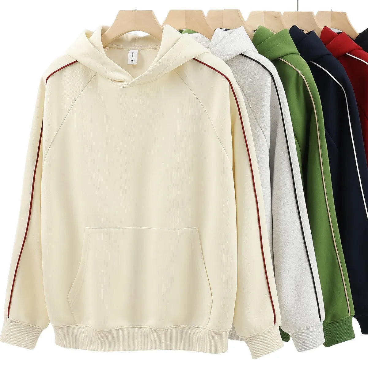 New autumn and winter men's and women's same long-sleeved hooded loose, comfortable and versatile casual sports sweater ATFH