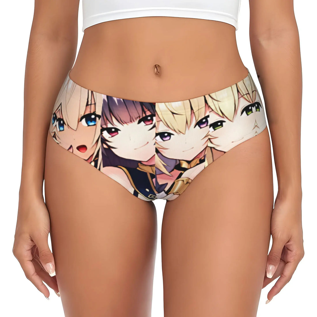 Game Japan Anime Tenkafuma  Brief Panties Women Comfort Stretch Comic  Underwear