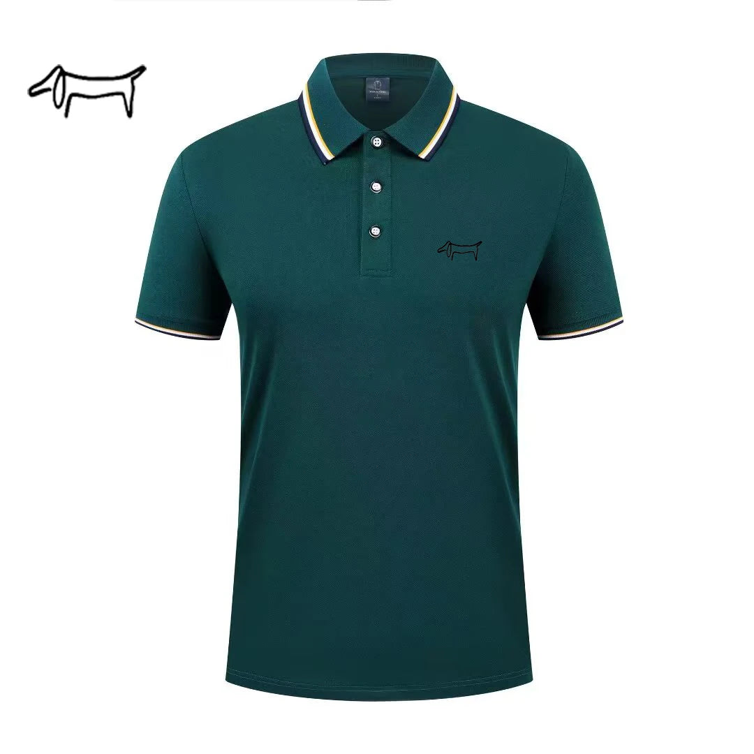 Summer New Polo Shirt Man,Light Luxury Brand Shirts,Fashion Short Sleeve Tops,Golf Wear Sports T Shirt,Men's Women Clothes