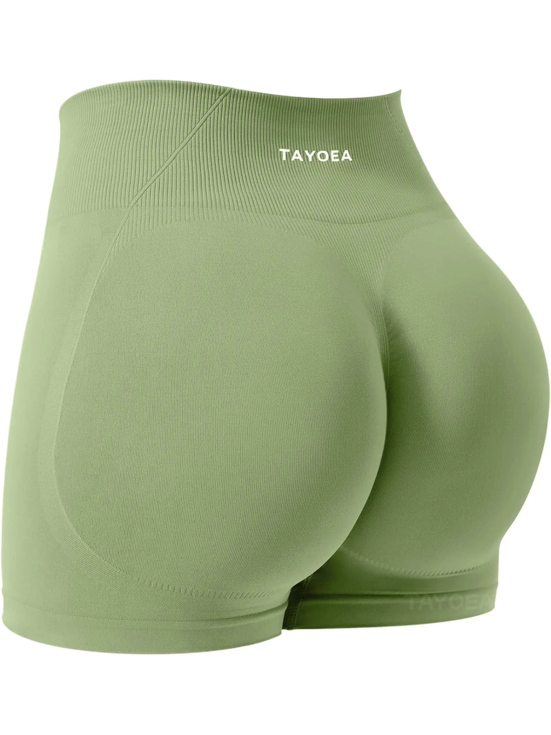 TAYOEA Seamless Yoga Shorts Women High Waist Tummy Control Matte Naked Feeling Gym Shorts Scrunch Butt Lifting Sport Shorts Squat Proof Workout Running Biker Shorts Fitness Apparel Tahsi Fashion House