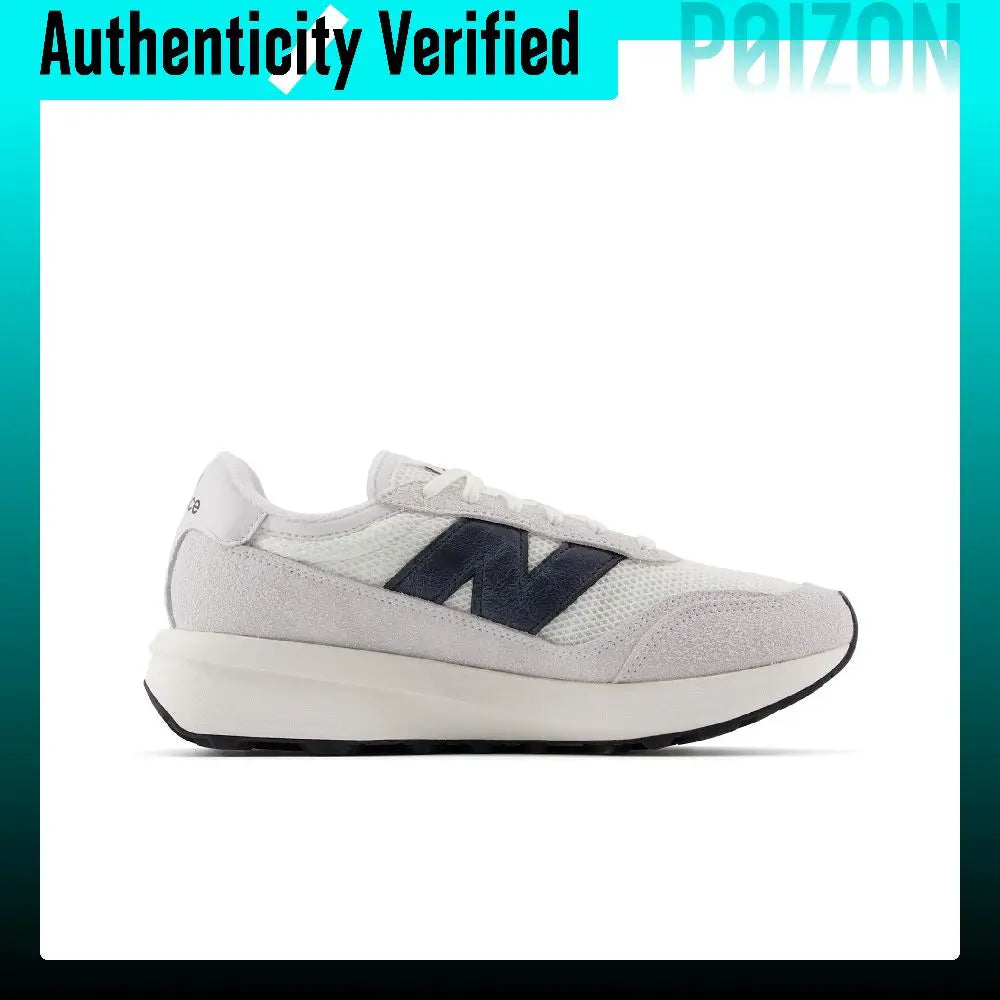 New Balance x Niko And ... 370 Comfortable Low top Casual Running Shoes Unisex Gray White U370NA