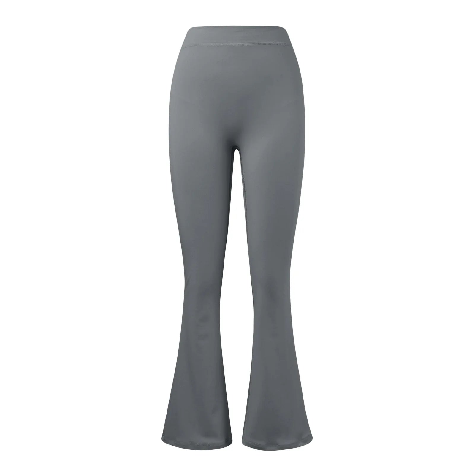Fashion Micro Horn Leggings Women V-back Waist Sports Pants High Waist Push Up Butt Gym Pants Solid Slim Casual Leggings ATFH