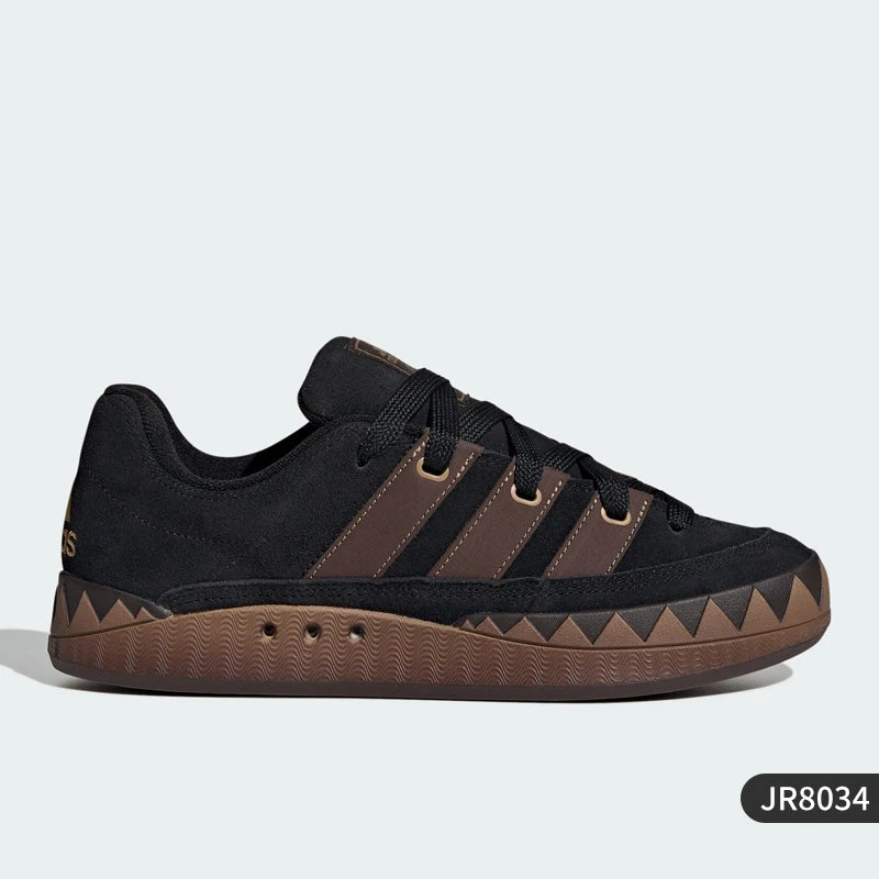 Adidas Official Authentic ADIMATIC Men's and Women's Patchwork Low-Top Retro Sneakers JR8034 ATFH