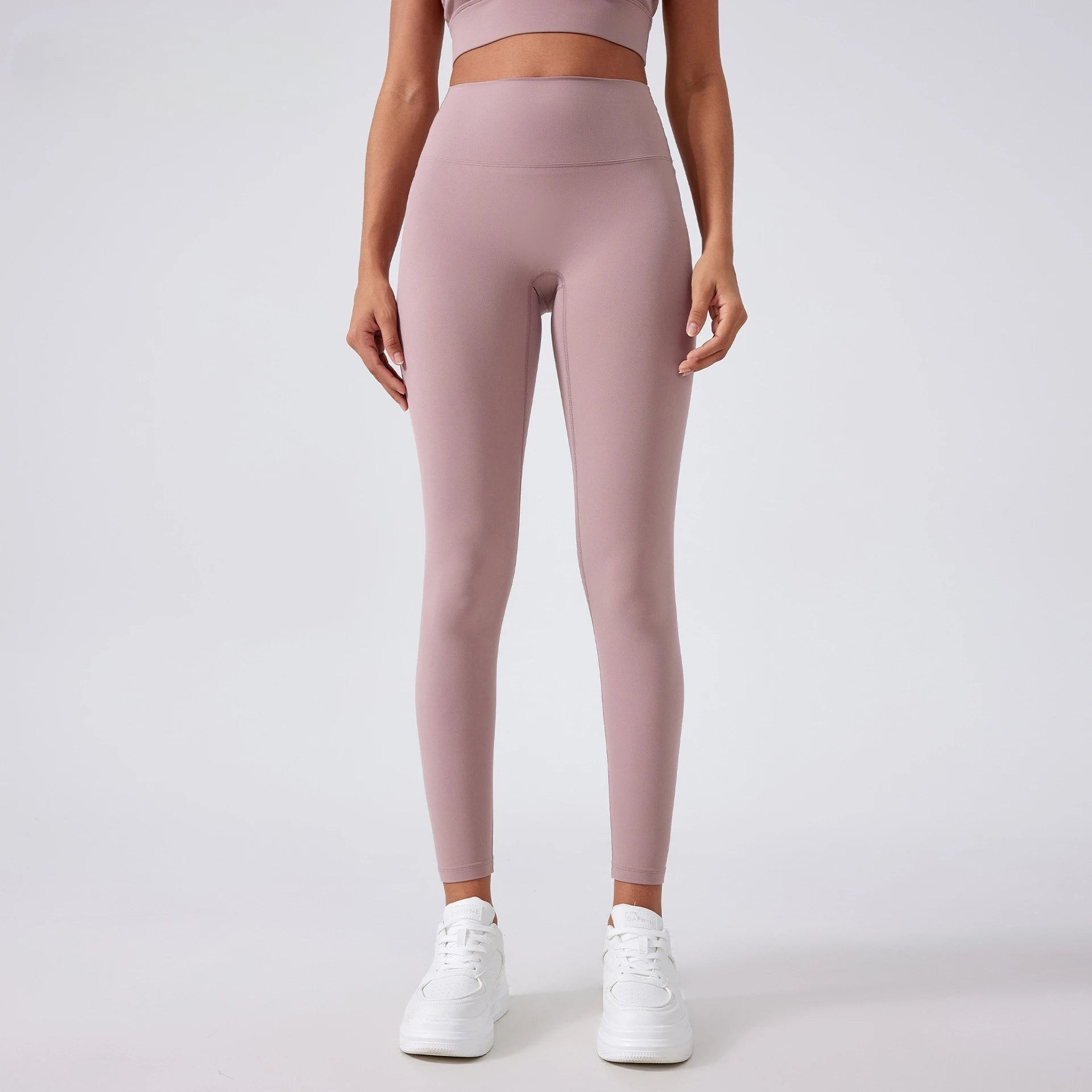 2025 New High Waist Naked Feeling Yoga Pants Women Push Up Sports Leggings Fitness Running Seamless Leggings Gym Girl Leggings - ATFH