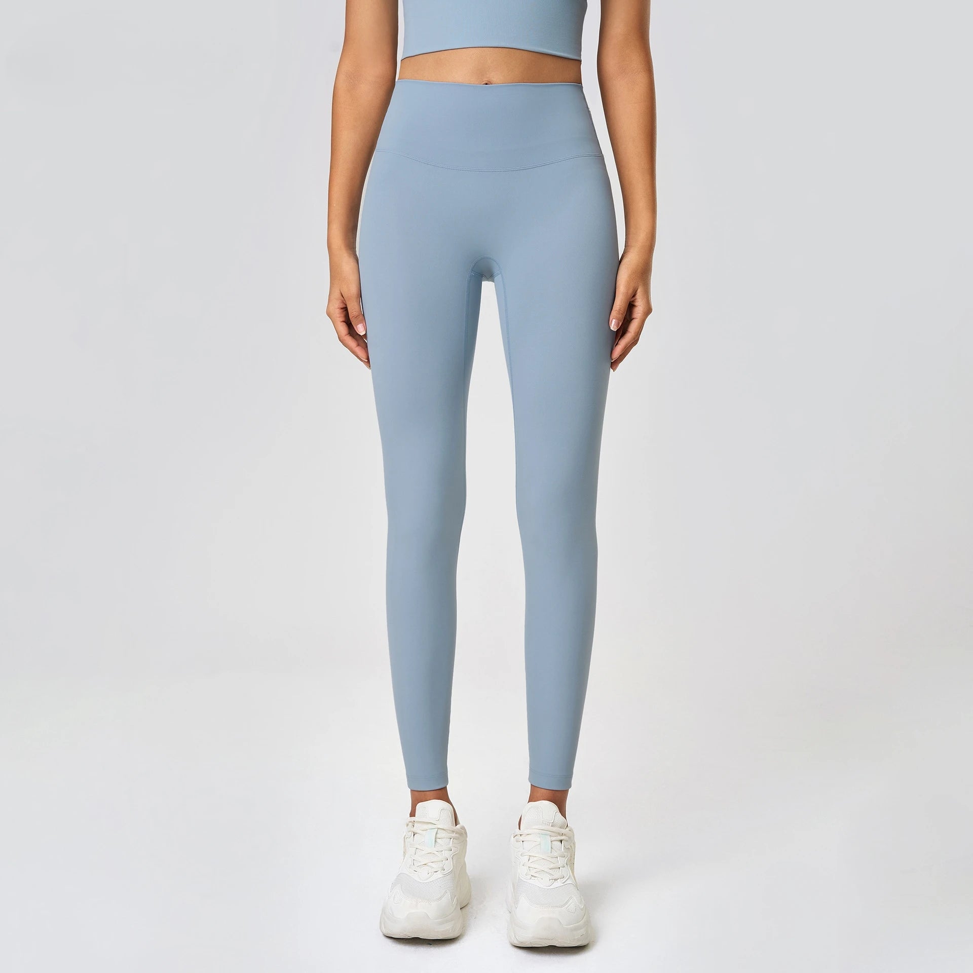 2025 New High Waist Naked Feeling Yoga Pants Women Push Up Sports Leggings Fitness Running Seamless Leggings Gym Girl Leggings - ATFH