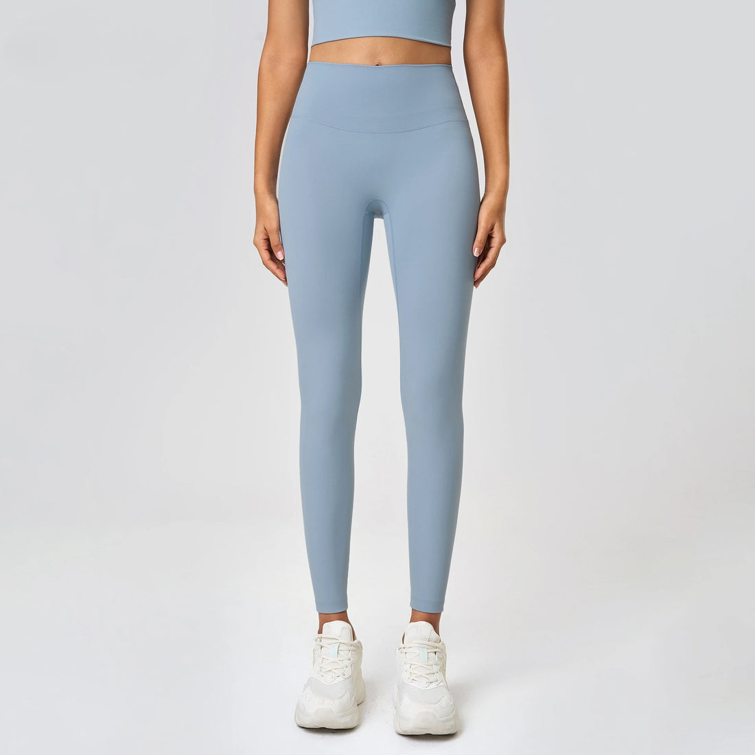 2025 New High Waist Naked Feeling Yoga Pants Women Push Up Sports Leggings Fitness Running Seamless Leggings Gym Girl Leggings - ATFH