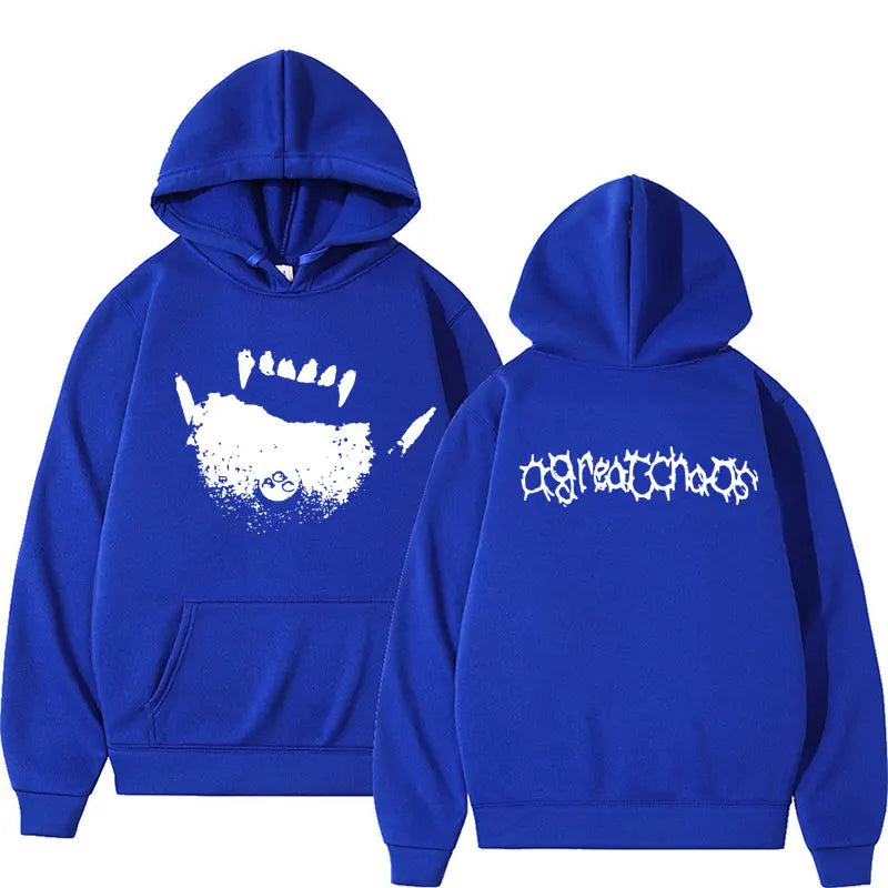 Ken Carson AGC Actual Hate Teen X Vamp Hoodie A Great Chaos Opium Merch Hoodies Men Women Harajuku Fashion Trend Y2K Sweatshirts - ATFH