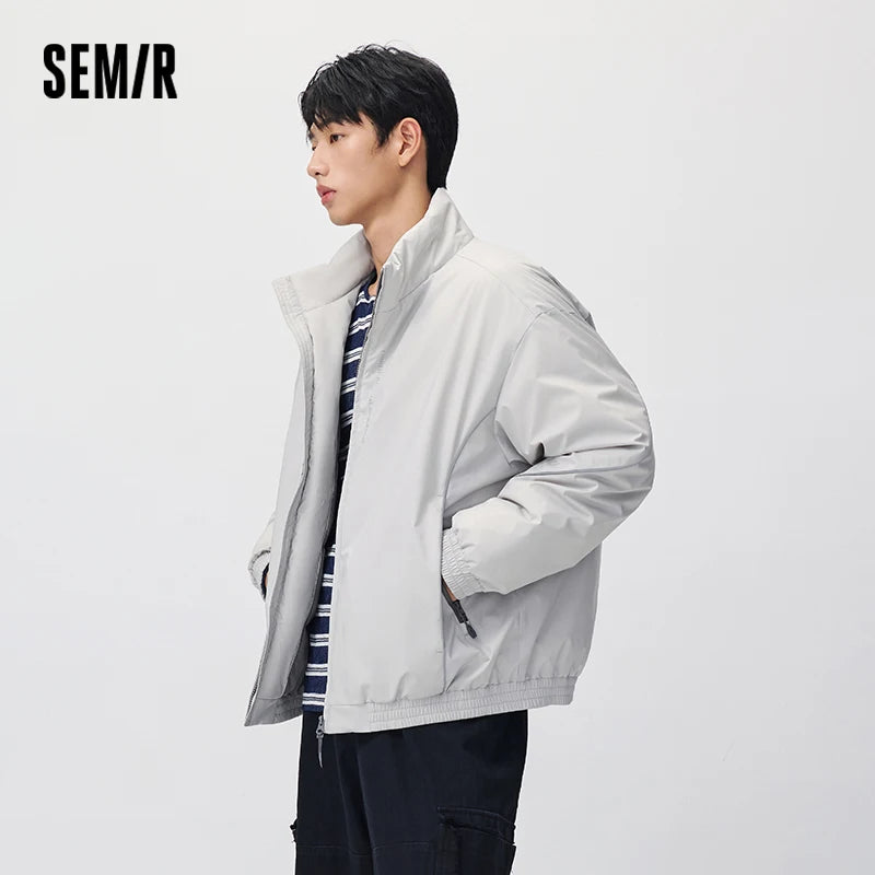 Semir Men Down Jacket Utility 2026 New Winter Daily Wear Urban Casual Style Cold Weather Layering Everyday Wardrobe
