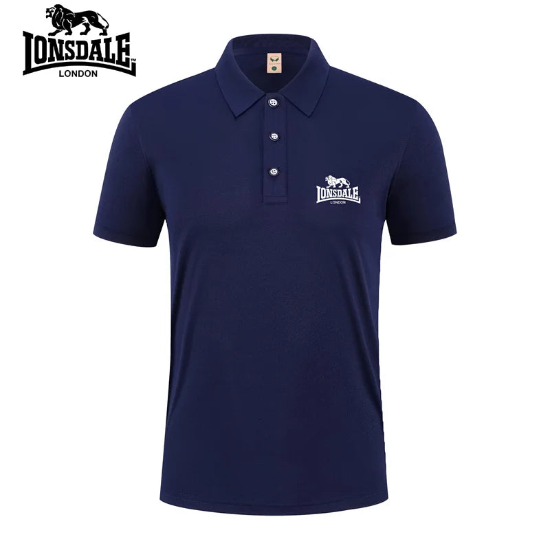 Men's Golf Polo Shirt 2026 New Summer Casual Breathable Short Sleeve Collar Business Shirt Golf Men's Top