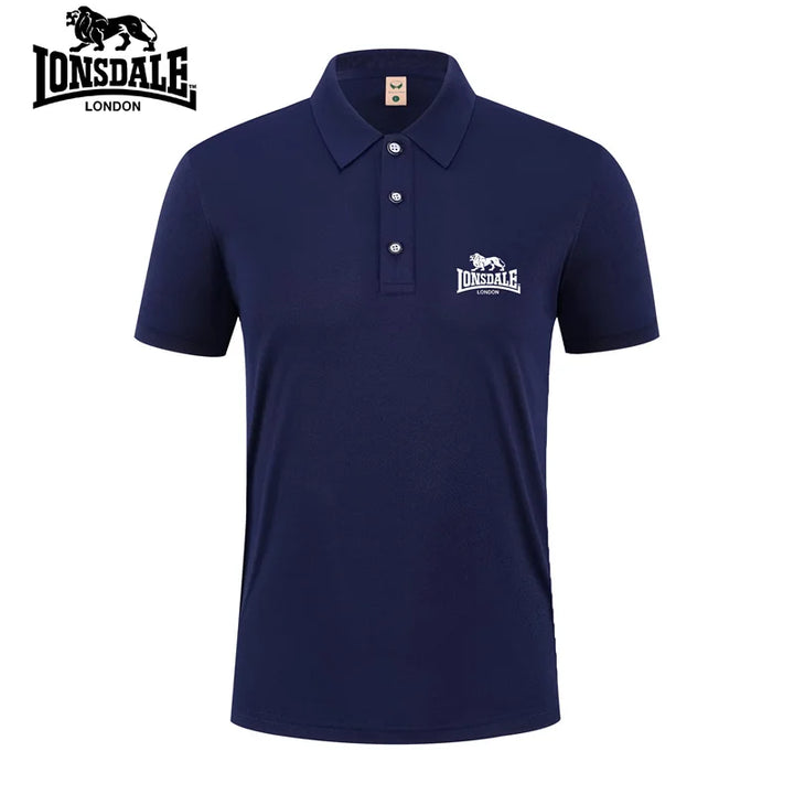Men's Golf Polo Shirt 2026 New Summer Casual Breathable Short Sleeve Collar Business Shirt Golf Men's Top