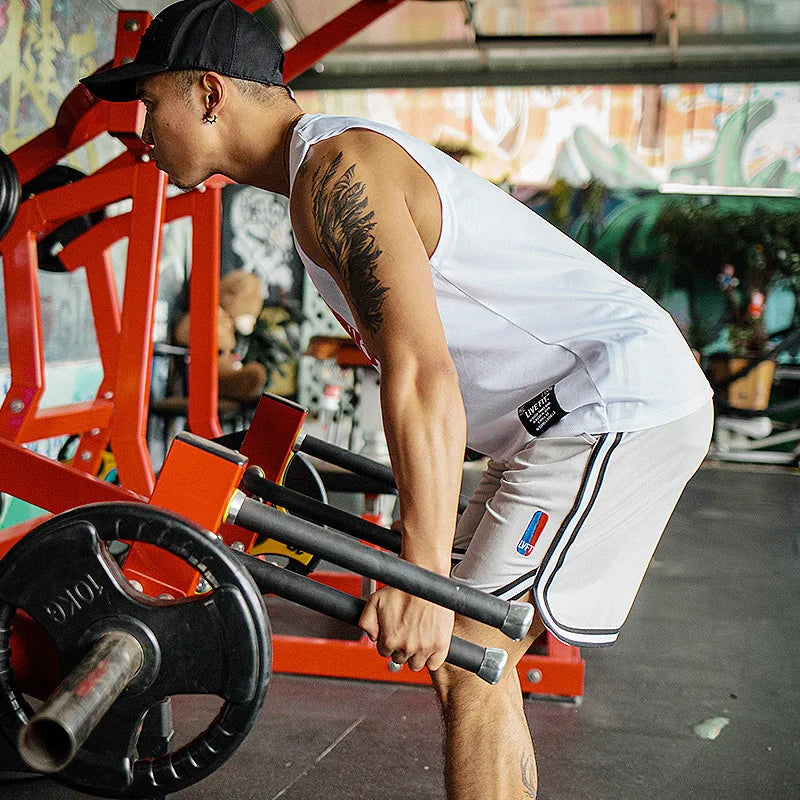 Men's Workout Basketball Shorts Quick Dry Loose Mesh Gym Shorts Summer Fitness Running Casual Beach Athletic Pants For Men