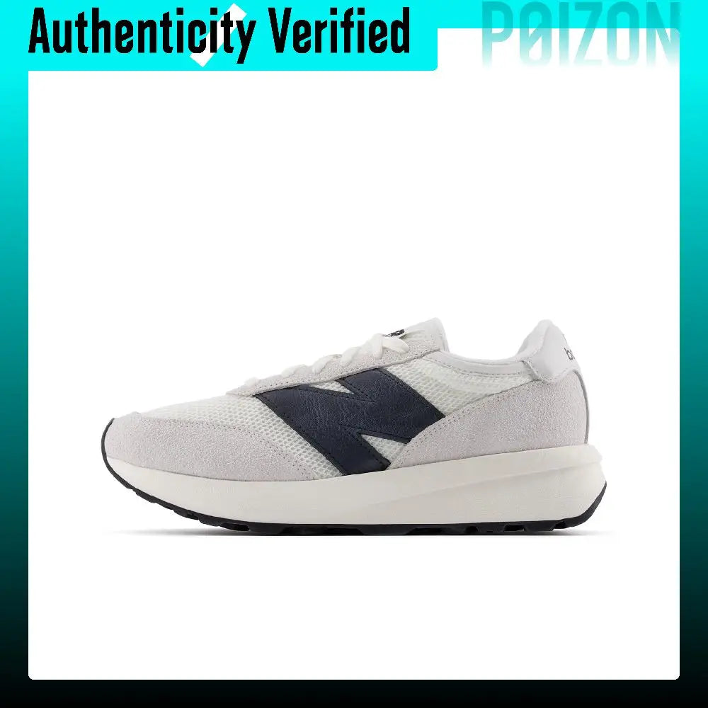 New Balance x Niko And ... 370 Comfortable Low top Casual Running Shoes Unisex Gray White U370NA