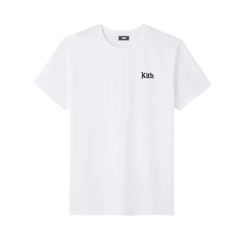 Summer Exported to Japan Korean Cotton Men Women T-shirt Embroidery letter Logo Couple Casual Loose O-Neck Short Sleeve Tees ATFH