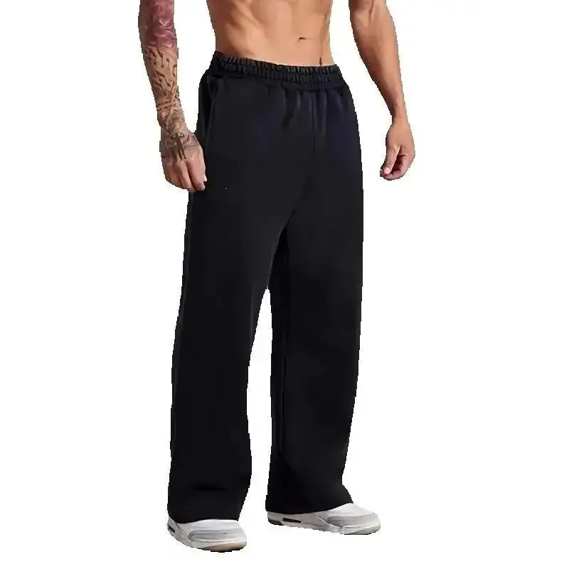 Men jogging pants baggy pants neutral breathable baggy outdoor pants fashion design jogging pants 2025 new sweatpants