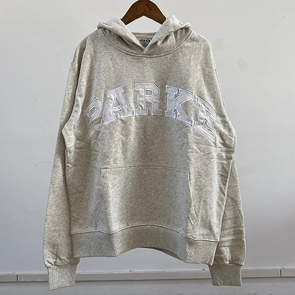 Rowan PK-LM002 Women Long Sleeve Female Hoodies Letter Embroidery Sweatshirts Vintage Casual Sports Lady Top 2026 - ATFH