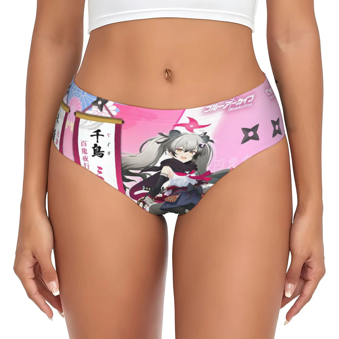 Game Japan Anime Tenkafuma  Brief Panties Women Comfort Stretch Comic  Underwear