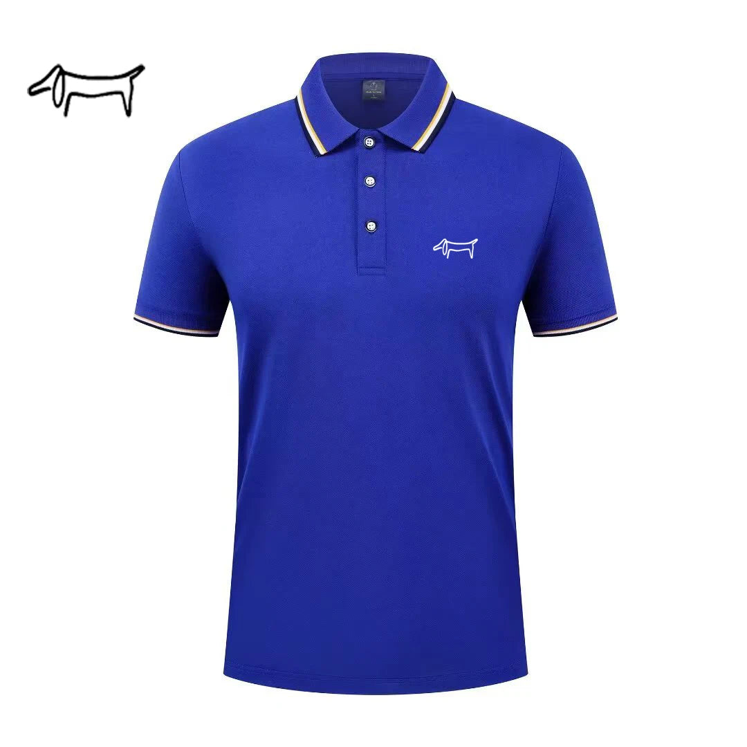 Summer New Polo Shirt Man,Light Luxury Brand Shirts,Fashion Short Sleeve Tops,Golf Wear Sports T Shirt,Men's Women Clothes